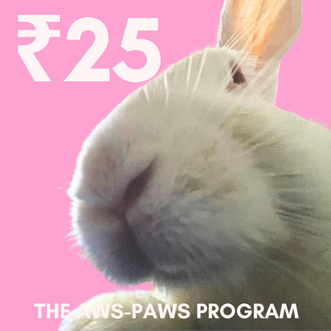 Rs. 25 Donation to Kyoot's AWS-PAWS Program