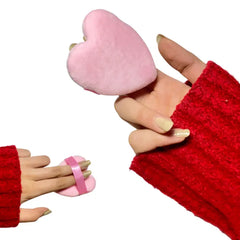 Heart Pizza Powder Puff  Kyoot Kosmetics