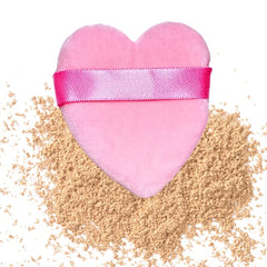 Heart Pizza Powder Puff  Kyoot Kosmetics