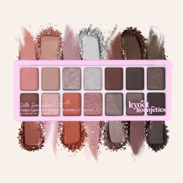 Silk Smoothie Multi-Texture Eyeshadow Palette | Fall Brownie