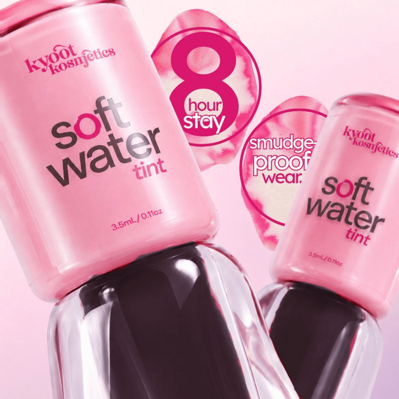 Black Cherry Bloom Soft Water Tint | Water Gel Lip & Cheek Tint - 3.5 mL