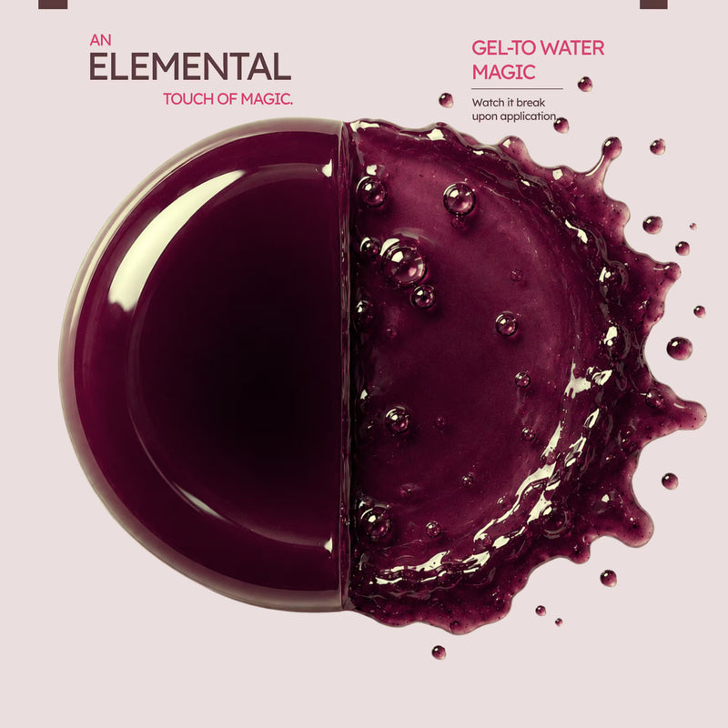 Black Cherry Bloom Soft Water Tint | Water Gel Lip & Cheek Tint - 3.5 mL