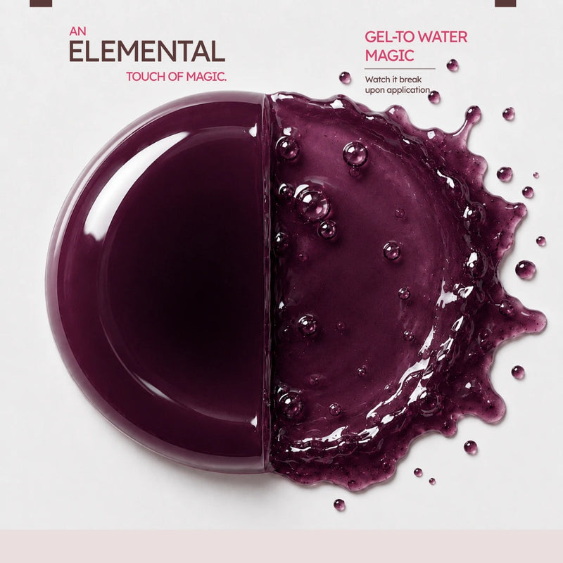 Black Cherry Bloom Soft Water Tint | Water Gel Lip & Cheek Tint - 3.5 mL
