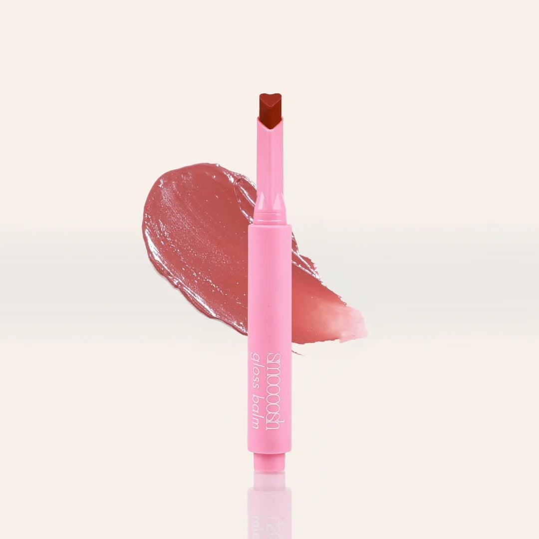 Bruleé Smoosh Gloss Balm | Pillow-Soft Glossy Stick - 2 gm