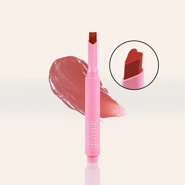 Bruleé Smoosh Gloss Balm | Pillow-Soft Glossy Stick - 2 gm