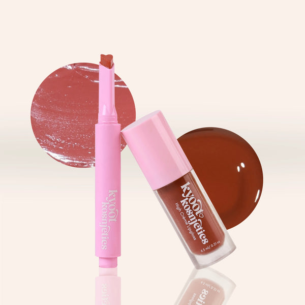 Browney Nude Glossy Lip Combo Set | Diwali Bestseller