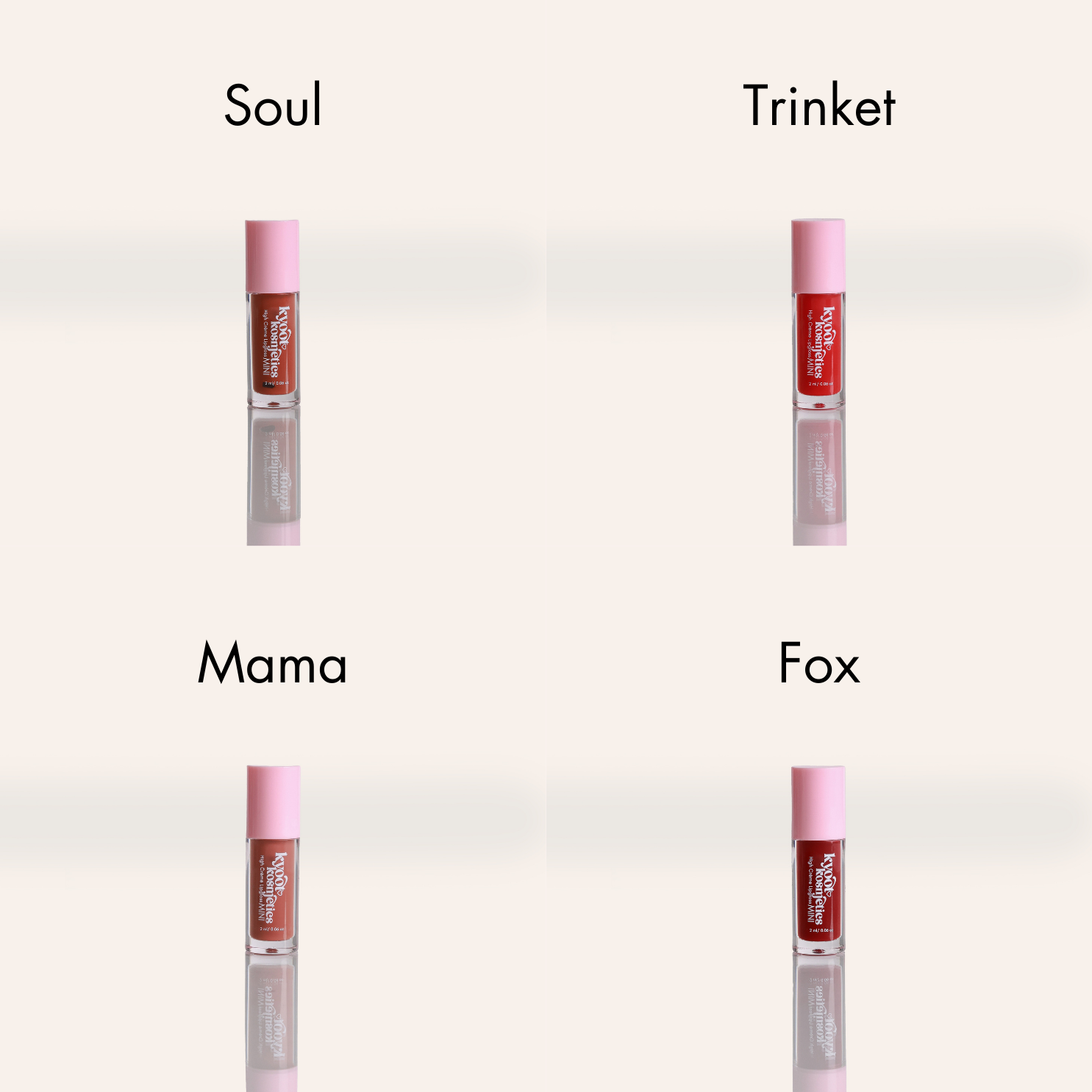 Coco Mini Luxe Gloss Set- Set of 4