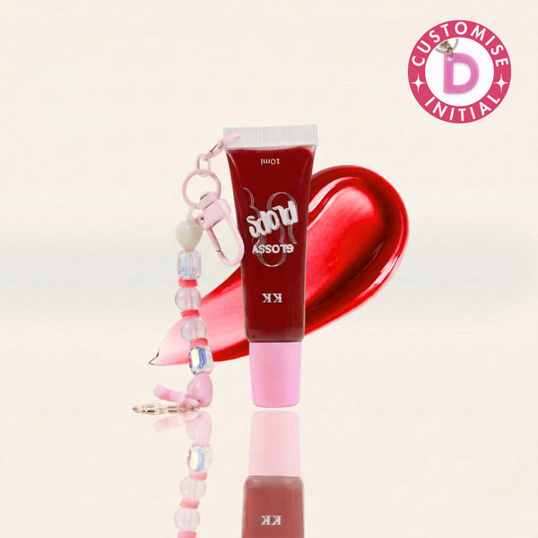 Cliche Glossy Plop with Huggie Keychain | Juicy Plush Formulation - 10 mL