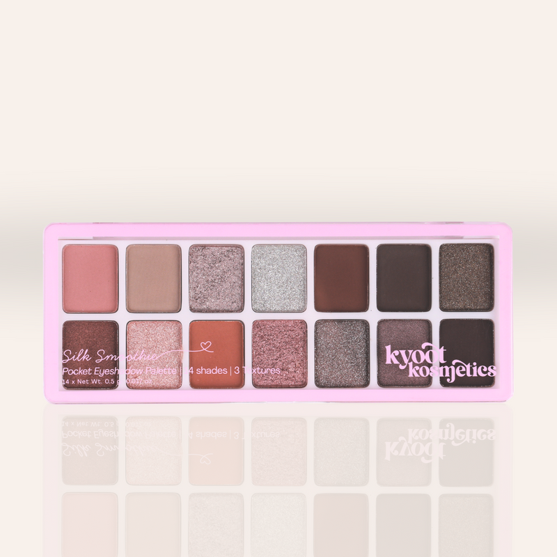 Silk Smoothie Multi-Texture Eyeshadow Palette | Fall Brownie