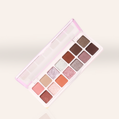 Silk Smoothie Multi-Texture Eyeshadow Palette | Fall Brownie