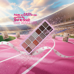 Silk Smoothie Multi-Texture Eyeshadow Palette | Fall Brownie