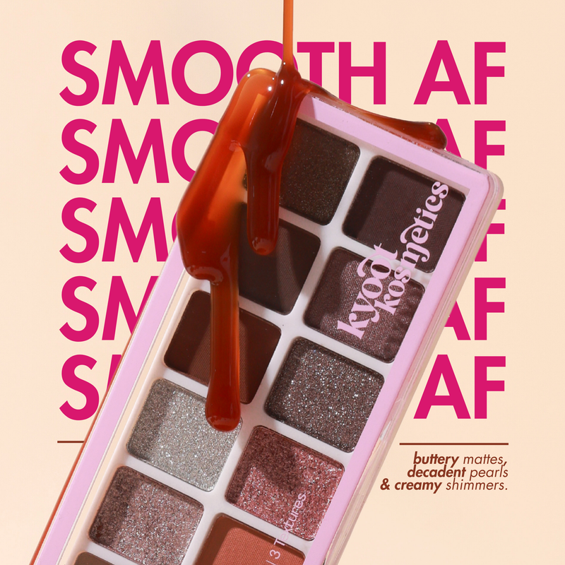 Silk Smoothie Multi-Texture Eyeshadow Palette | Fall Brownie