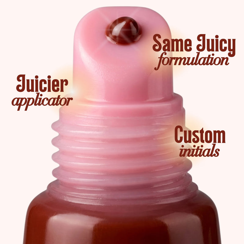 Brunch Glossy Plop with Huggie Keychain | Juicy Plush Formulation - 10 mL