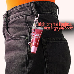 Brunch Glossy Plop with Huggie Keychain | Juicy Plush Formulation - 10 mL