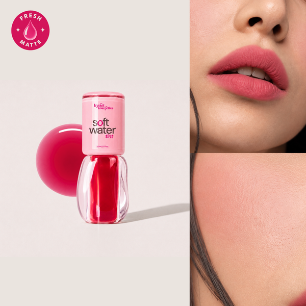 Lotus Trace Soft Water Tint | Water Gel Lip & Cheek Tint - 3.5 mL