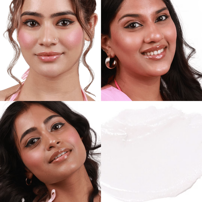 Marshmallow Smoosh Gloss Balm | Pillow-Soft Glossy Stick - 2 gm