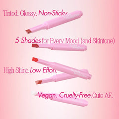 Sundae Smoosh Gloss Balm | Pillow-Soft Glossy Stick - 2 gm