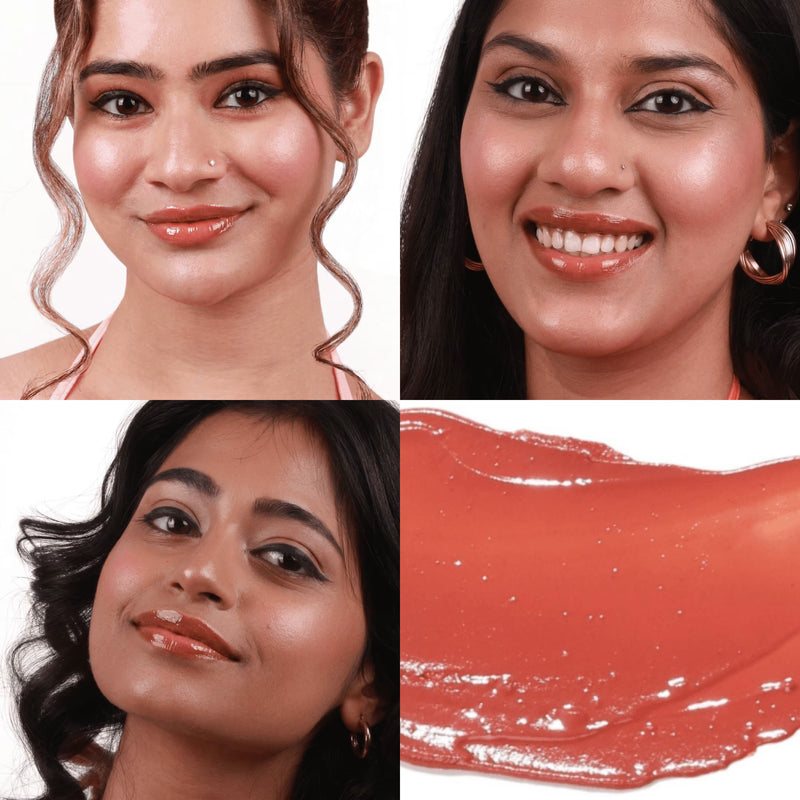Soufflé Smoosh Gloss Balm | Pillow-Soft Glossy Stick - 2 gm