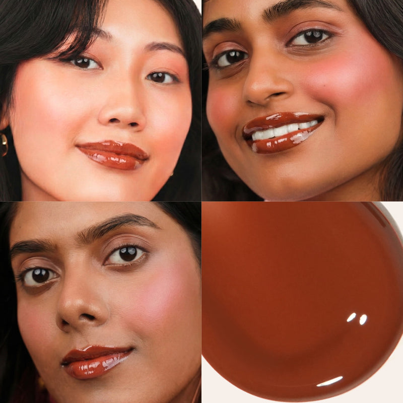 Browney Nude Glossy Lip Combo Set | Diwali Bestseller
