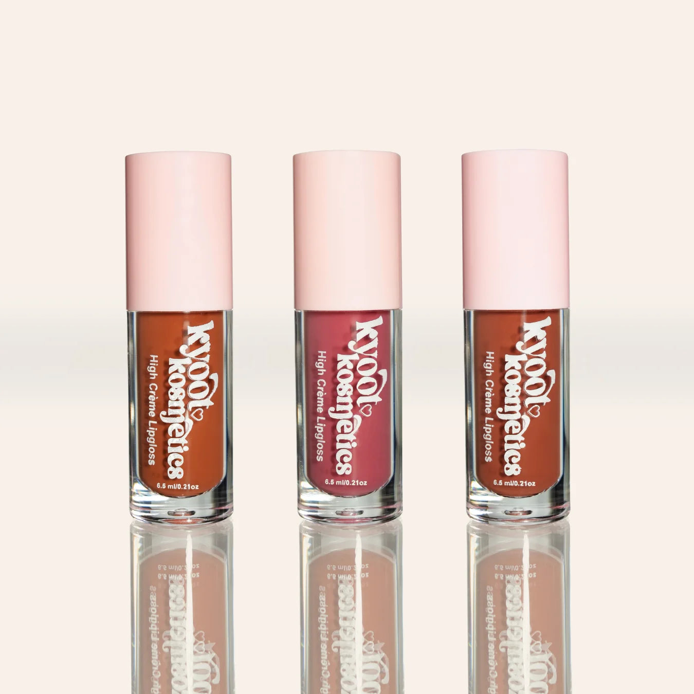 Kyoot High Crème Lipgloss Kombo: Soul, Brunch & Whipped  Kyoot Kosmetics