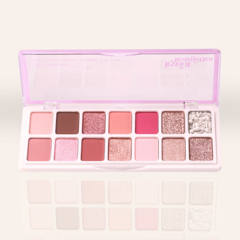 Silk Smoothie Multi-Texture Eyeshadow Palette | Summer Bonbon