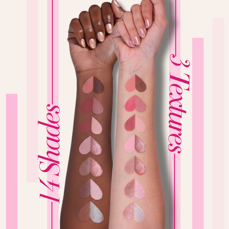 Silk Smoothie Multi-Texture Eyeshadow Palette | Summer Bonbon