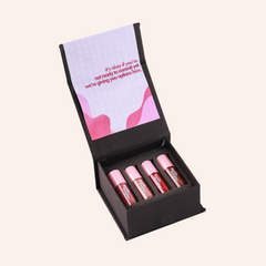 Vanilla Mini Luxe Gloss Set- Set of 4 [Free Delivery]